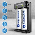 EVERACTIVE ŁADOWARKA DO AKUMULATORKÓW CYLINDRYCZNYCH LI-ION LC200 - 1013826