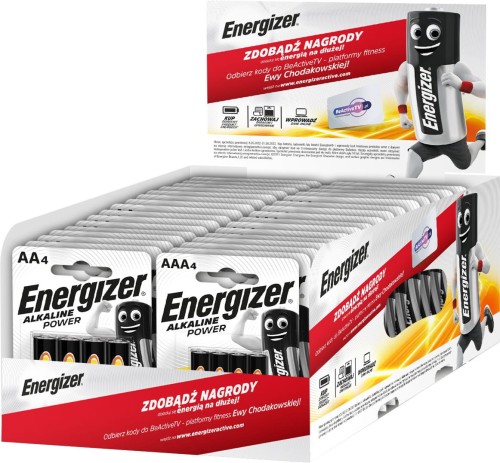 ENERGIZER DISPLAY ALKALINE POWER 16xAA/4+16xAAA/4 FIT - 1013790
