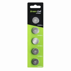 GREEN CELL BATERIE XCR04 5X CR2025 3V
