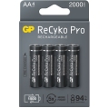 GP 4 X AKUMULATORKI AA / R6 GP RECYKO PRO NI-MH 2000MAH 210AAHCB-5EB4 - 1304623
