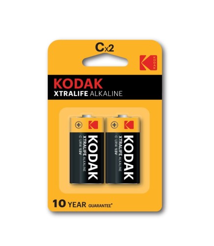 KODAK BATERIE ALKALICZNE XTRALIFE ALK.LR14 "C" BLISTER [KPL=2SZT] - 1013750