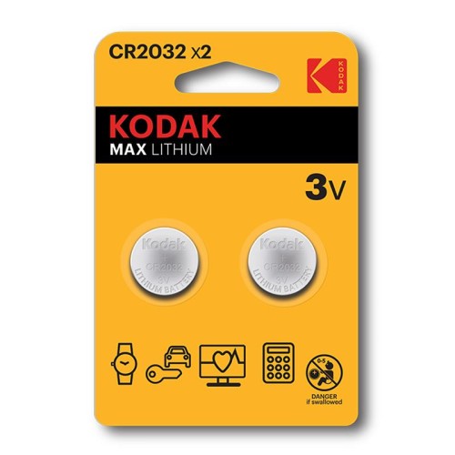 KODAK BATERIE LITOWE KCR2032 X 2SZT - 821238