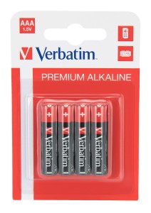 Zestaw baterii alkaliczne Verbatim 49920
