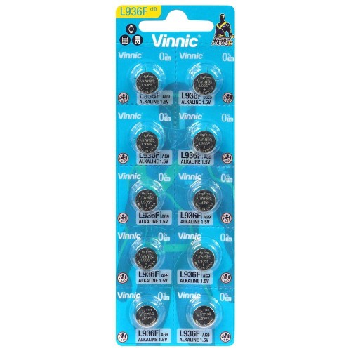 Baterie alkaliczne mini L936F Vinnic 10 szt. - 1013733