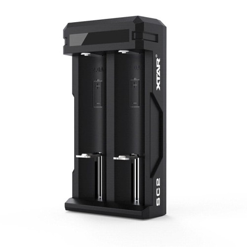 XTAR SZYBKA ŁADOWARKA DO AKUMULATORÓW CYLINDRYCZNYCH LI-ION SC2 - 1013847