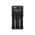 XTAR ŁADOWARKA DO AKUMULATORÓW CYLINDRYCZNYCH LI-ION / NI-MH / NI-CD 18650 VC2SL - 1013895