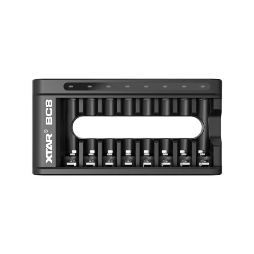 Ładowarka do akumulatorów R03 / AAA oraz R6 / AA Li-ion 1,5V / NiMH Xtar BC8 - 1013909