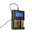 XTAR ŁADOWARKA DO AKUMULATORÓW CYLINDRYCZNYCH LI-ION/NI-MH/NI-CD 18650 VC4SL - 1013888