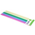 Filamenty do długopisów 3D 3Doodler  PL-MIX3 (PLA; 3 mm; biały, jasny czerwony, jasny niebieski, transparentny, zielony) - 907353