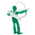 Filamenty do długopisów 3D 3Doodler  PL-MIX3 (PLA; 3 mm; biały, jasny czerwony, jasny niebieski, transparentny, zielony) - 907355