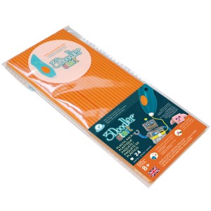 3DOODLER START FILAMENT ECO 2.5MM, 24 SZTUKI, TANGERINE TANG, ECO-06