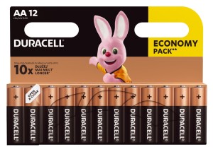 Zestaw baterii alkaliczne Duracell (x 12)