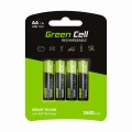 GREEN CELL AKUMULATORKI PALUSZKI 4X AA R6 2600MAH - 1013670