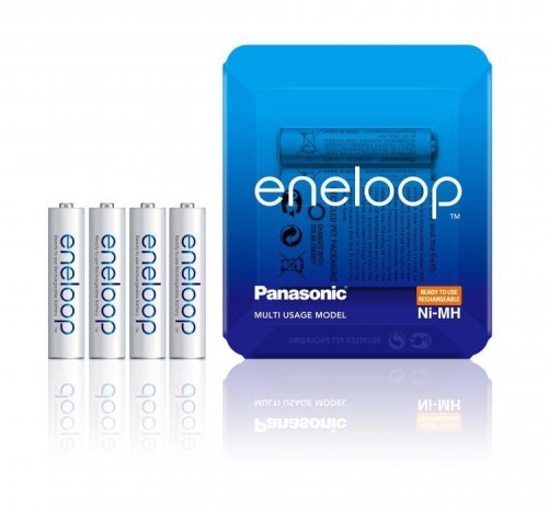 Akumulatorki Eneloop Panasonic AAA 750 mAh 4 SZT. Sliding Pack - 675783