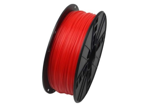 GEMBIRD FILAMENT PLA 1.75MM, 1KG, KOLOR FLUORESCENCYJNY CZERWONY - 1027723