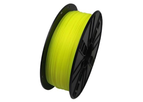 GEMBIRD FILAMENT PLA 1.75MM, 1KG, KOLOR FLUORESCENCYJNY ŻÓŁTY - 1027703