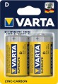 Zestaw baterii cynkowo-węglowe VARTA Superlife R20 D (Zn-C; x 2) - 720557
