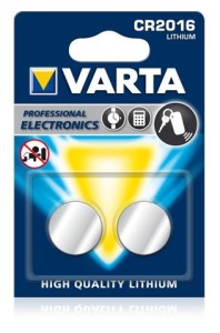 Zestaw baterii litowe VARTA CR2016 3V (Li; x 2)