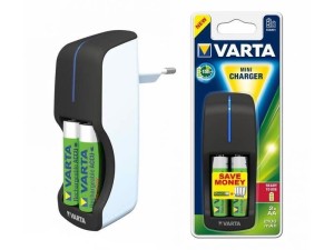 Ładowarka akumulatorków VARTA Mini Charger + 2xAkumulator AA R2U 2100mAh