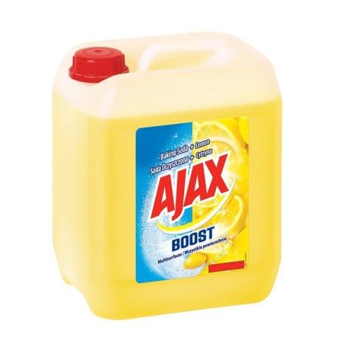 AJAX Płyn uniwers do mycia Boost Soda Cytryna 5L - 1015874