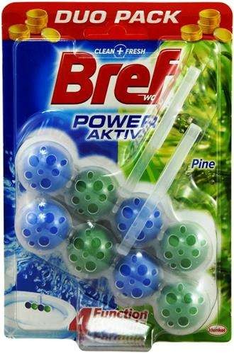 BREF Zawieszka do WC Power Aktiv Sosna 2x50g - 1015818