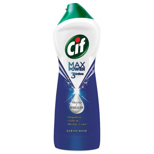 CIF Max Power OceanWave Mleczko z wybielaczem 1001g - 905510