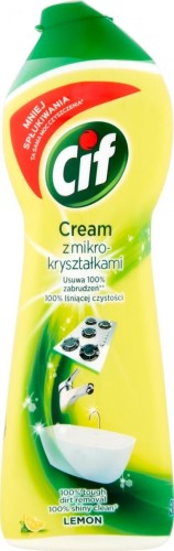 CIF Cream Lemon Mleczko z mikrokryształkami 540g - 822394