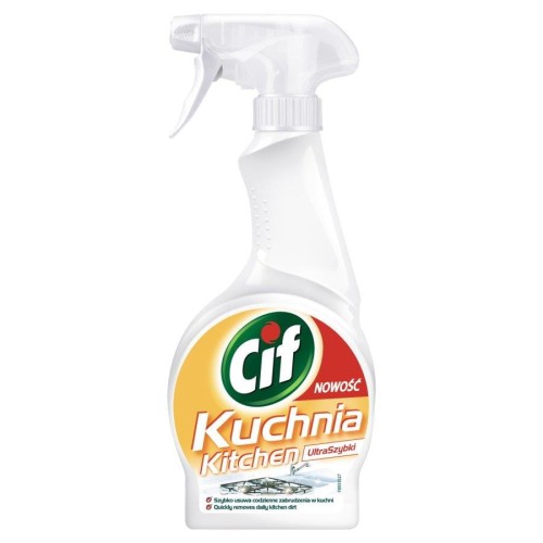 CIF UltraSzybki spray do czyszczenia kuchni 500 ml - 822423