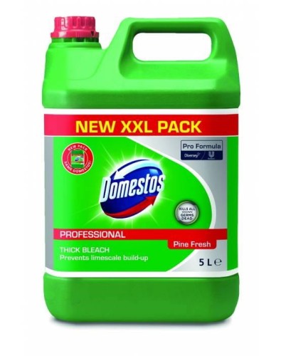 DOMESTOS Professional Pine Fresh Żel do WC Sosnowy 5l - 1149074