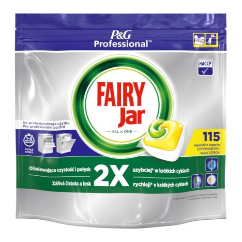 FAIRY Kapsułki do zmywarki P&G Prof.Lemon 115 sztuk - 1015786
