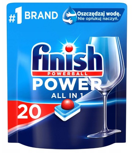 FINISH Tabletki Power All-in-1 20 Fresh - 1123419