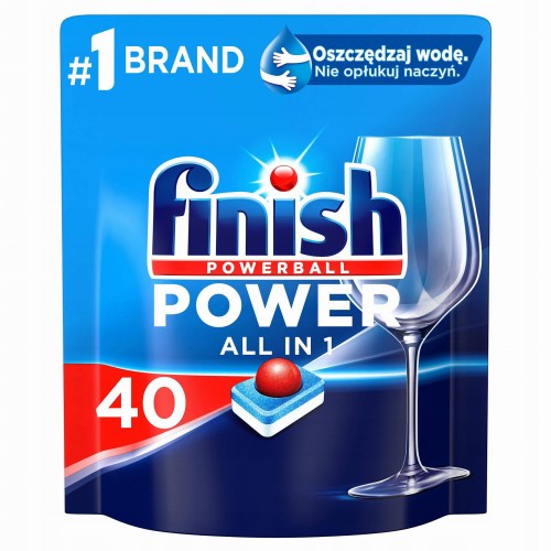 FINISH Tabletki Power All-in-1 40 Fresh - 1015783