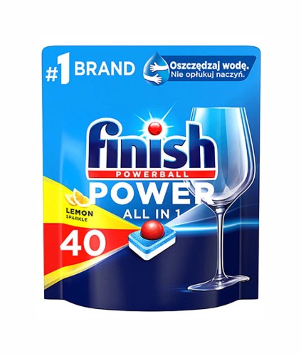 FINISH Tabletki Power All-in-1 40 Lemon - 1015784