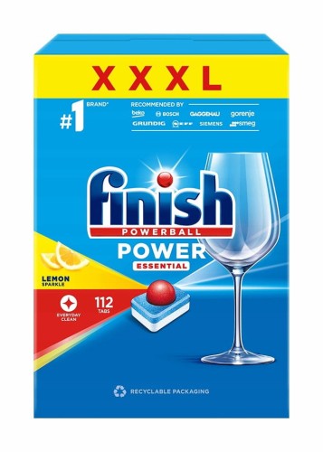 FINISH Tabletki Power Essential 112 Lemon - 1015798