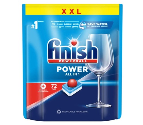 FINISH Tabletki do zmywarki Power All-in-1 72 Fresh - 1015794