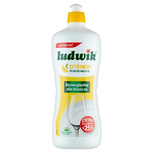 LUDWIK Płyn do mycia naczyń Cytryna 900g - 1015881