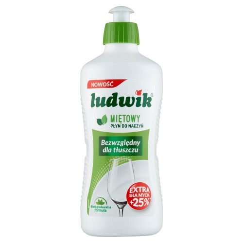 LUDWIK Płyn do mycia naczyń Mięta 450g - 1015884