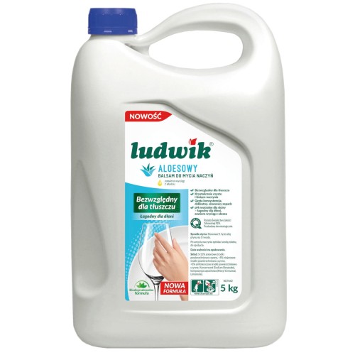 LUDWIK Płyn do mycia naczyń Balsam Aloes 5kg - 1015888