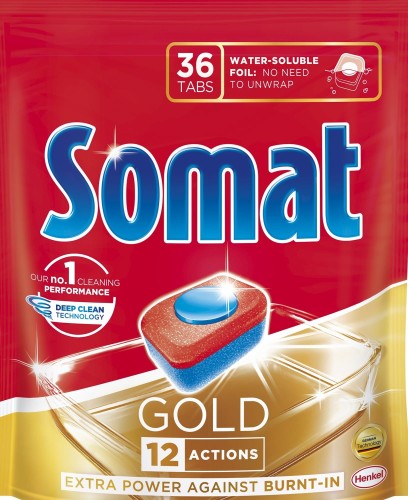 SOMAT GOLD Tabletki do zmywarki 36szt - 1015779