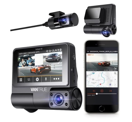 Wideorejestrator Vantrue S2 3CH - 1027262