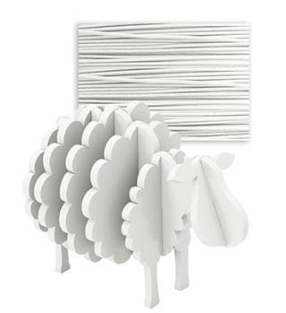 Filament do drukarek 3D Banach PLA 1kg - biały - 975449