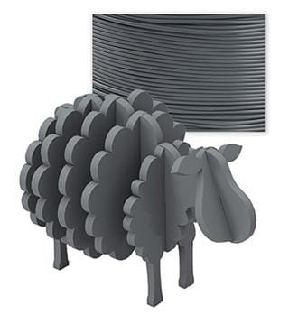 Filament do drukarek 3D Banach PLA 1kg - szary - 975450
