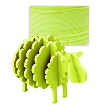 Filament do drukarek 3D Banach PLA 1kg - żółty fluorescencyjny - 975455