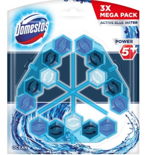 Domestos Power 5+ Zestaw Pine Kostka WC 3x(3x53g) - 1015816