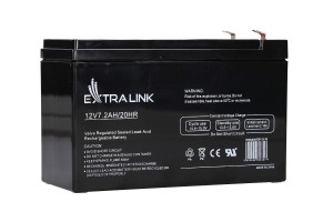 EXTRALINK AKUMULATOR BEZOBSŁUGOWY AGM 12V 7,2AH 7A