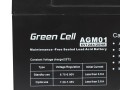 GREEN CELL AKUMULATOR ŻELOWY AGM01 6V 12AH - 958597