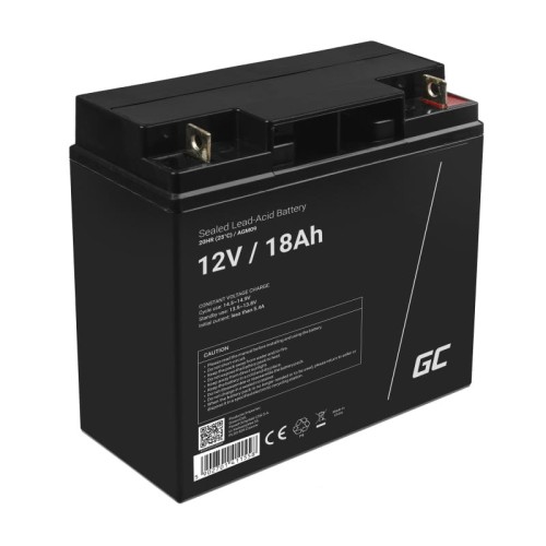 GREEN CELL AKUMULATOR ŻELOWY AGM09 12V 18AH - 958641