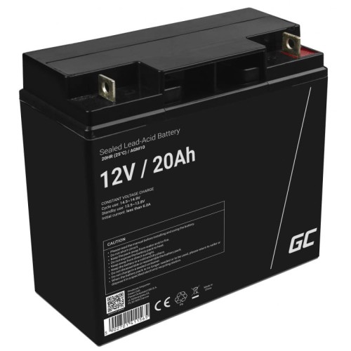 GREEN CELL AKUMULATOR ŻELOWY AGM10 12V 20AH - 958585