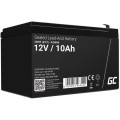 GREEN CELL AKUMULATOR ŻELOWY AGM48 12V 10AH - 958617