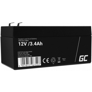 GREEN CELL AKUMULATOR ŻELOWY AGM43 12V 3.4AH